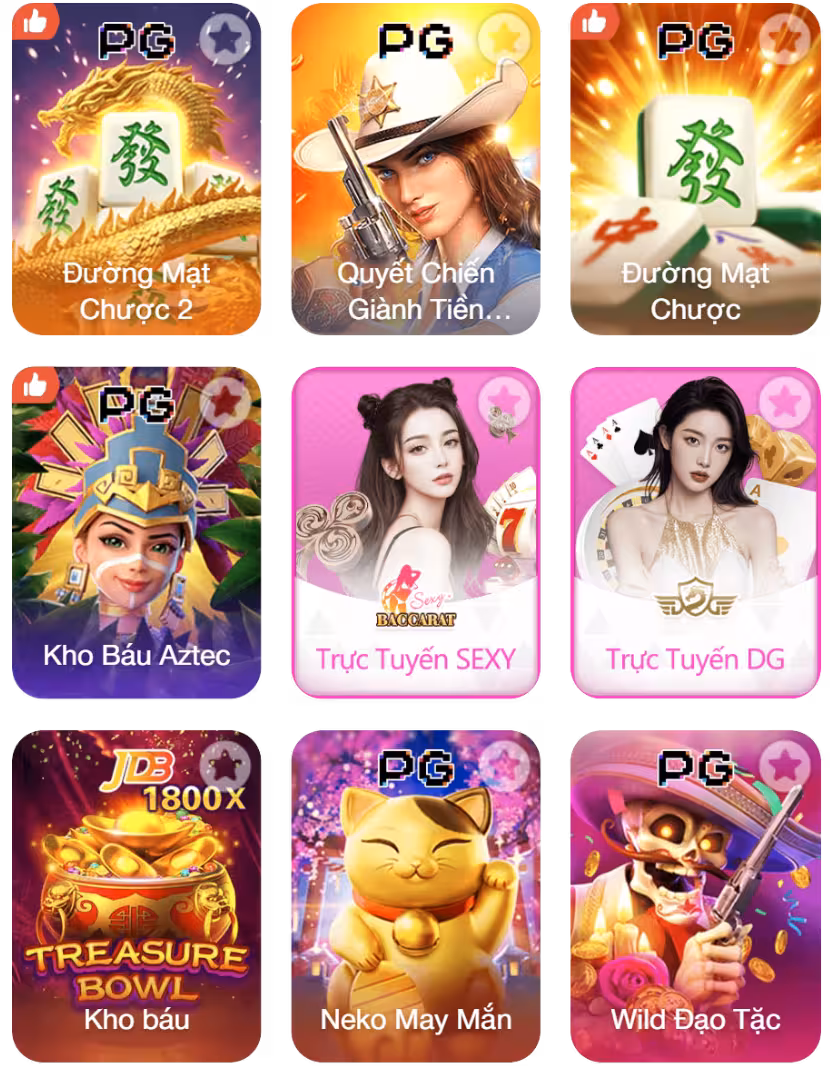 Các trò chơi hot tại FF66